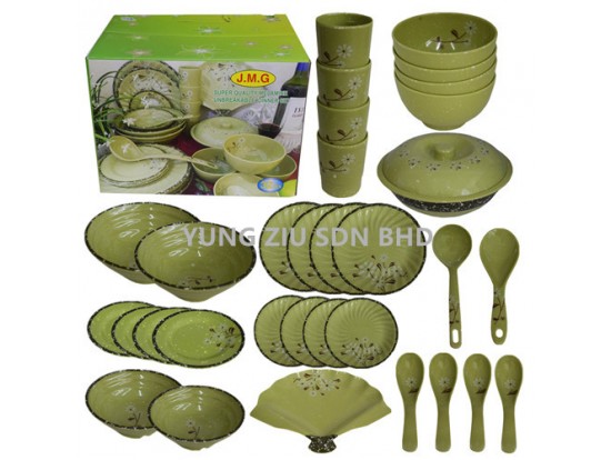 (32P/BOX) MELAMIE DINING SET(J.M.G)